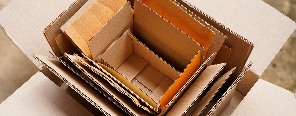 Envases y embalajes de cartón: tipos de cajas